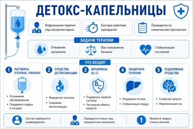 Капельница от наркотиков на дому в Туле