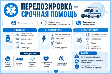 Помощь при передозировке в Туле
