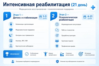 Реабилитация за 21 день в Туле